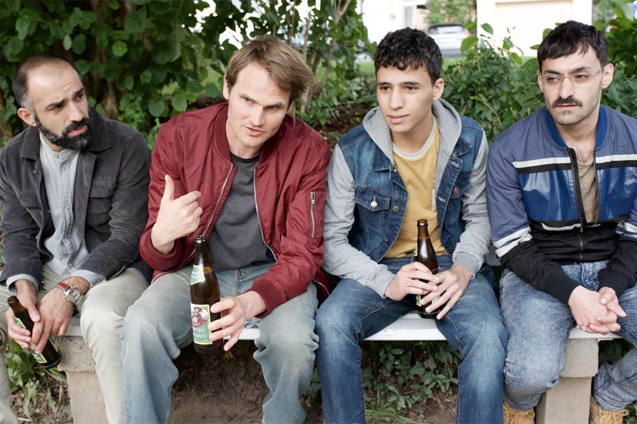 TATORT - Am Ende geht man nackt - David Hamade, Fabian Hindrichs, Mohamed Issa, Alireza Bayram